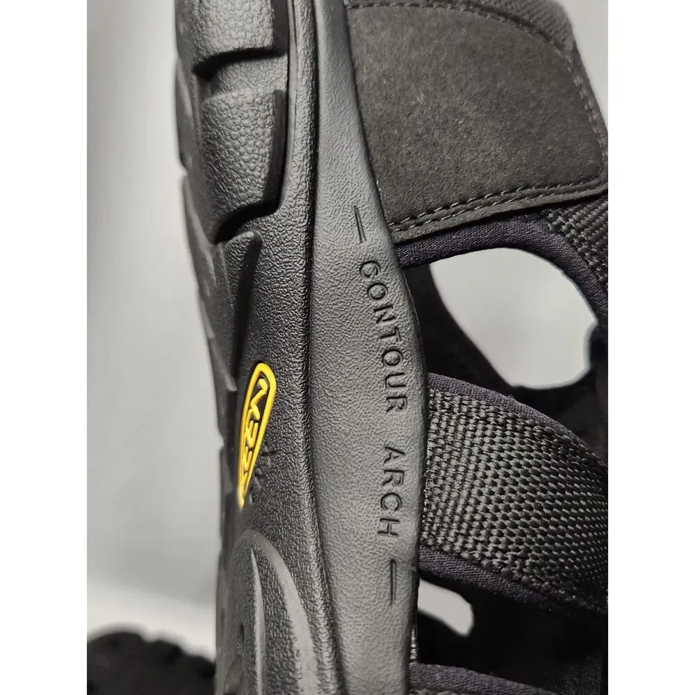 KEEN Clearwater CNX Triple Black Men’s 12 Waterproof Sandals